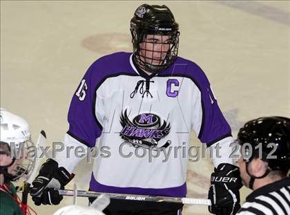 Thumbnail 3 in Marshwood/Traip vs Pembroke Academy/Campbell (Doucette Memorial Tournament) photogallery.
