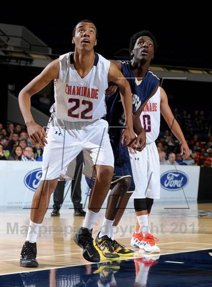 Thumbnail 3 in St. John Bosco vs. Chaminade (CIF SS D3A Final) photogallery.