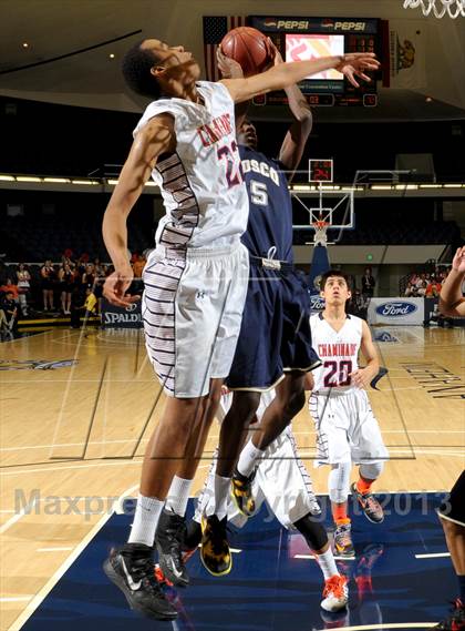 Thumbnail 3 in St. John Bosco vs. Chaminade (CIF SS D3A Final) photogallery.