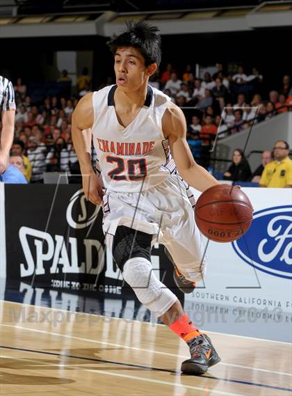 Thumbnail 3 in St. John Bosco vs. Chaminade (CIF SS D3A Final) photogallery.