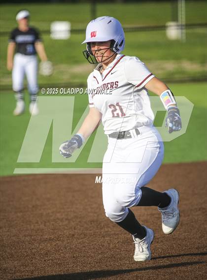 Thumbnail 3 in Gunter @ Winnsboro (UIL 3A Softball Bi-District Playoffs) photogallery.