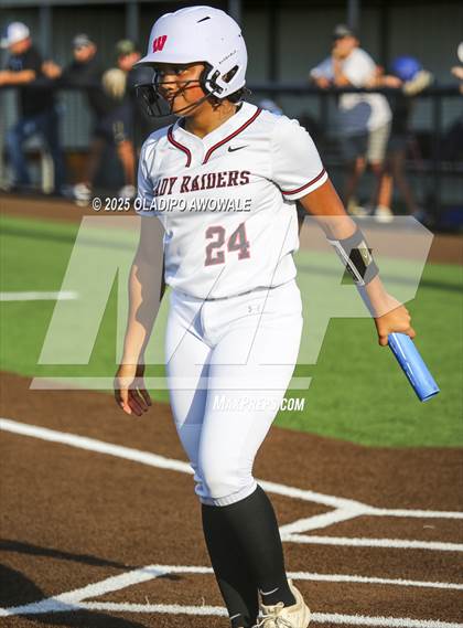 Thumbnail 2 in Gunter @ Winnsboro (UIL 3A Softball Bi-District Playoffs) photogallery.