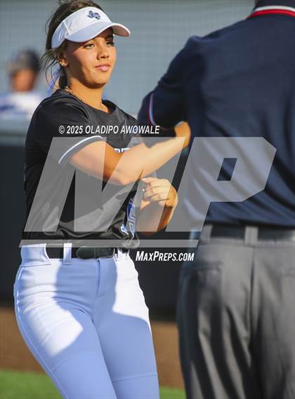 Thumbnail 2 in Gunter @ Winnsboro (UIL 3A Softball Bi-District Playoffs) photogallery.