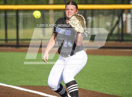Thumbnail 2 in Gunter @ Winnsboro (UIL 3A Softball Bi-District Playoffs) photogallery.