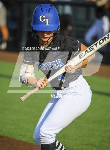 Thumbnail 1 in Gunter @ Winnsboro (UIL 3A Softball Bi-District Playoffs) photogallery.