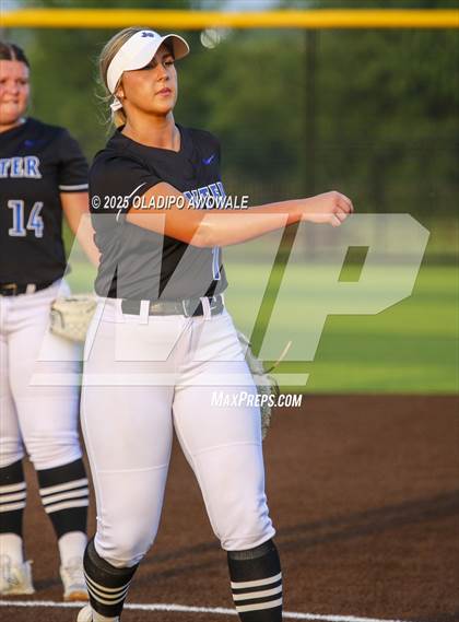 Thumbnail 3 in Gunter @ Winnsboro (UIL 3A Softball Bi-District Playoffs) photogallery.