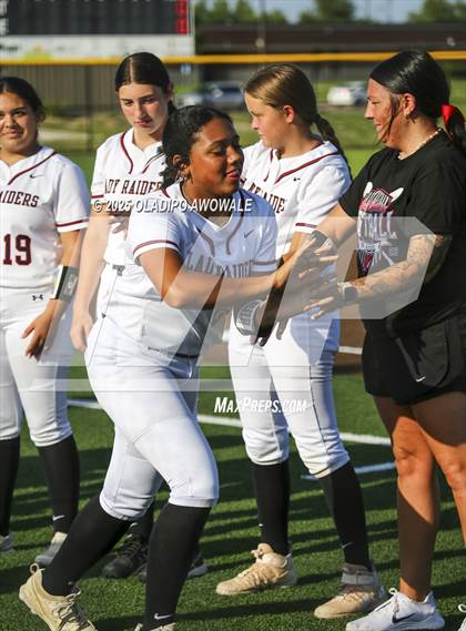 Thumbnail 2 in Gunter @ Winnsboro (UIL 3A Softball Bi-District Playoffs) photogallery.