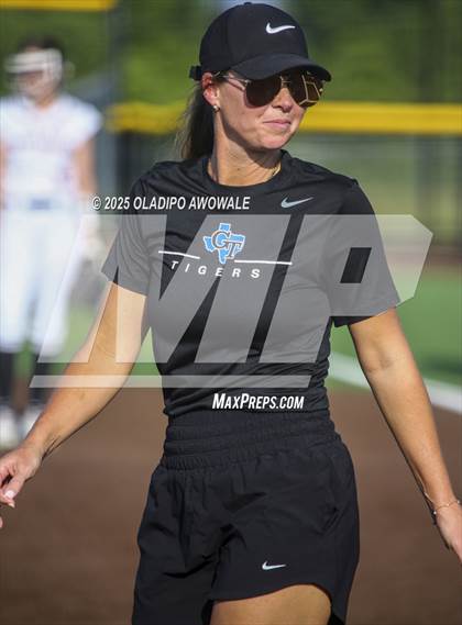 Thumbnail 3 in Gunter @ Winnsboro (UIL 3A Softball Bi-District Playoffs) photogallery.