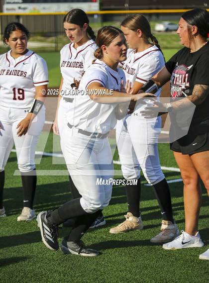 Thumbnail 3 in Gunter @ Winnsboro (UIL 3A Softball Bi-District Playoffs) photogallery.