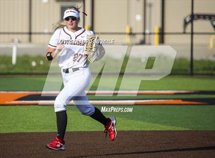 Thumbnail 3 in Gunter @ Winnsboro (UIL 3A Softball Bi-District Playoffs) photogallery.