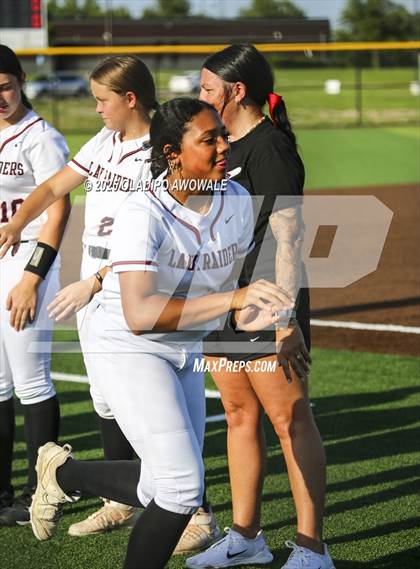 Thumbnail 3 in Gunter @ Winnsboro (UIL 3A Softball Bi-District Playoffs) photogallery.