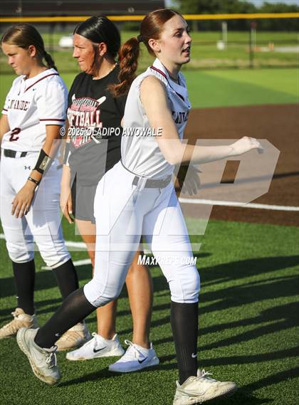 Thumbnail 3 in Gunter @ Winnsboro (UIL 3A Softball Bi-District Playoffs) photogallery.