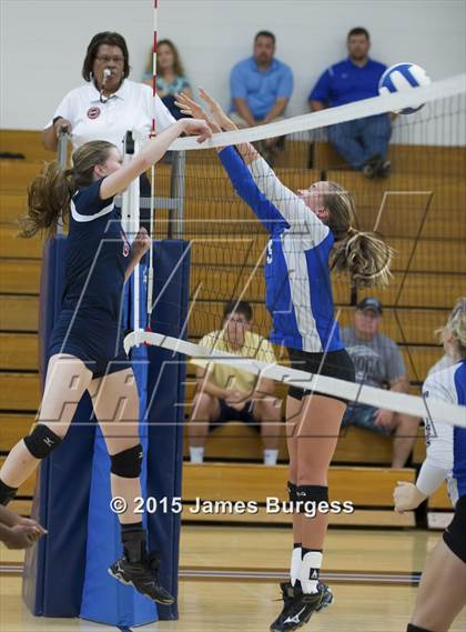 Thumbnail 1 in Girls Prep vs Brentwood Academy photogallery.