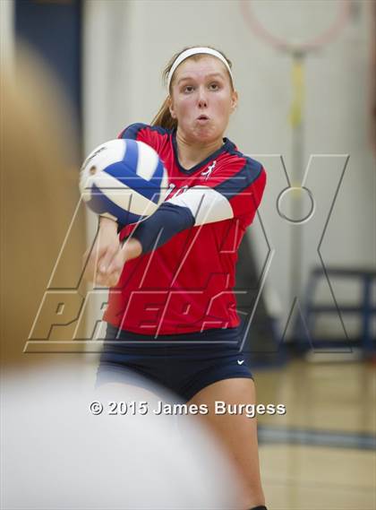 Thumbnail 3 in Girls Prep vs Brentwood Academy photogallery.