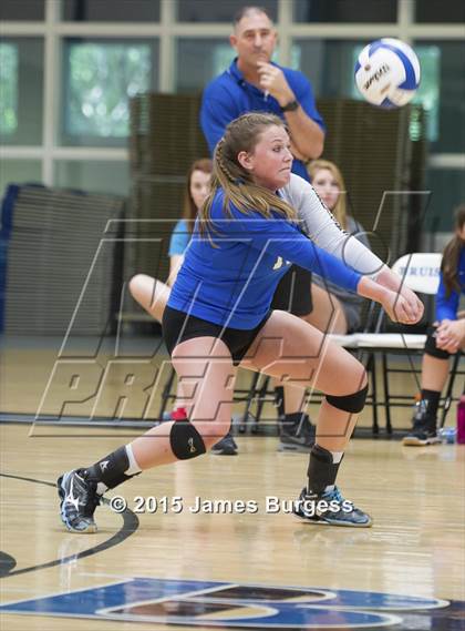 Thumbnail 3 in Girls Prep vs Brentwood Academy photogallery.