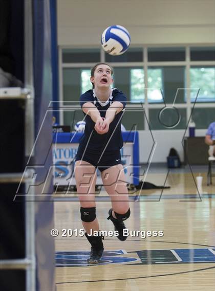 Thumbnail 1 in Girls Prep vs Brentwood Academy photogallery.