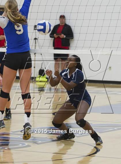 Thumbnail 3 in Girls Prep vs Brentwood Academy photogallery.