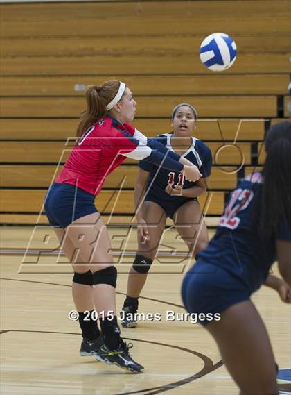 Thumbnail 2 in Girls Prep vs Brentwood Academy photogallery.
