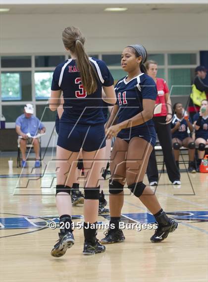 Thumbnail 1 in Girls Prep vs Brentwood Academy photogallery.