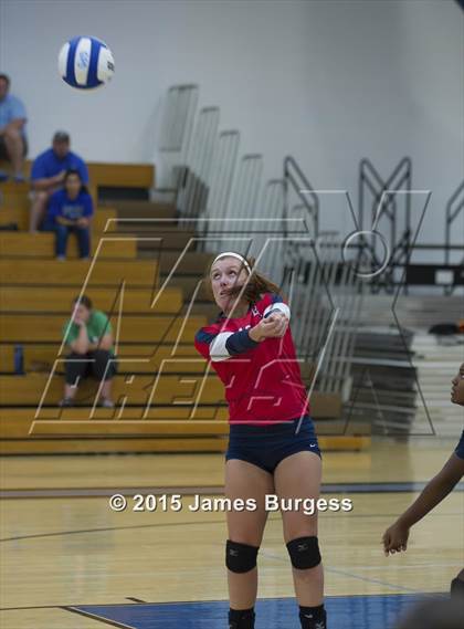Thumbnail 1 in Girls Prep vs Brentwood Academy photogallery.