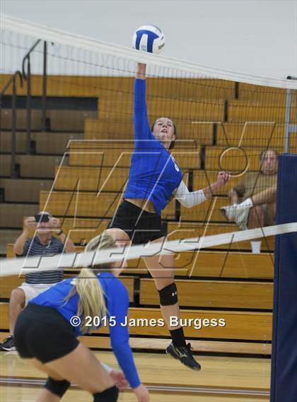 Thumbnail 2 in Girls Prep vs Brentwood Academy photogallery.