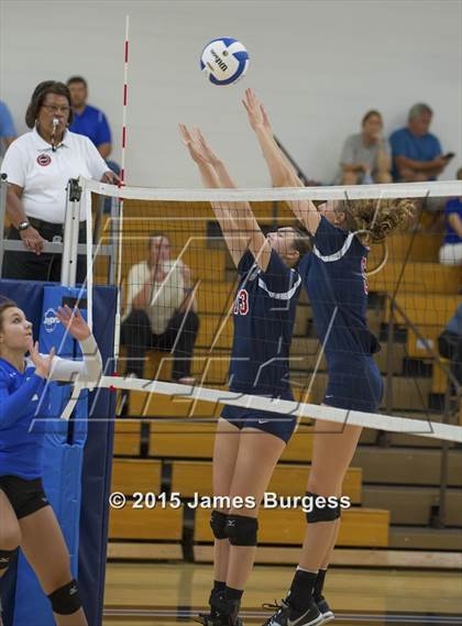 Thumbnail 2 in Girls Prep vs Brentwood Academy photogallery.