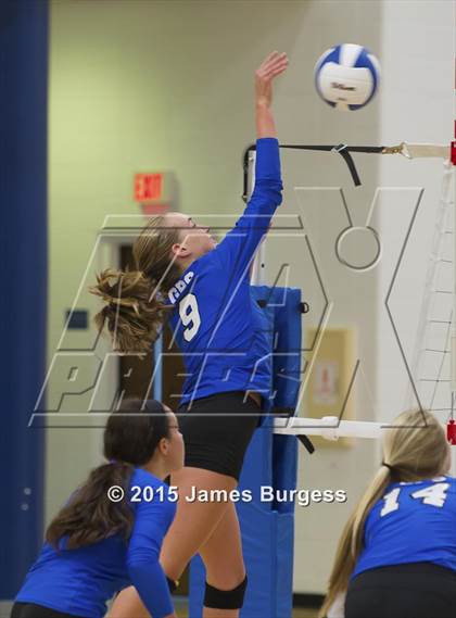Thumbnail 2 in Girls Prep vs Brentwood Academy photogallery.