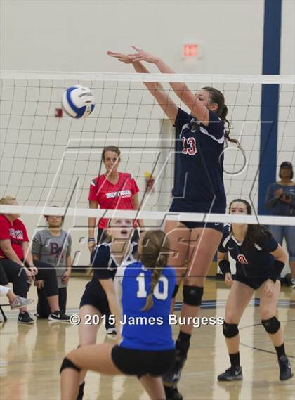 Thumbnail 2 in Girls Prep vs Brentwood Academy photogallery.