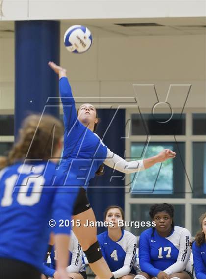 Thumbnail 3 in Girls Prep vs Brentwood Academy photogallery.
