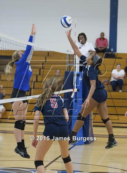 Thumbnail 3 in Girls Prep vs Brentwood Academy photogallery.