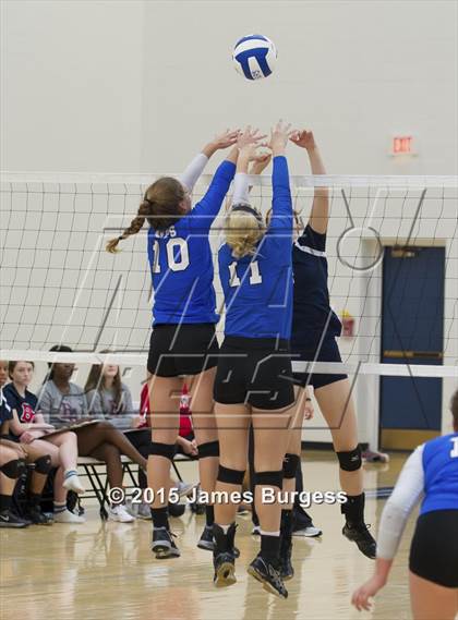 Thumbnail 2 in Girls Prep vs Brentwood Academy photogallery.