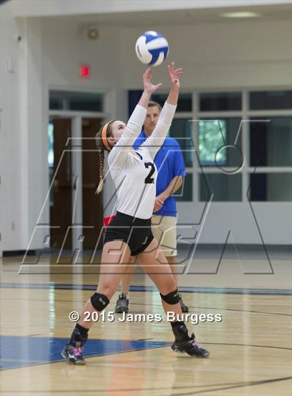 Thumbnail 1 in Girls Prep vs Brentwood Academy photogallery.