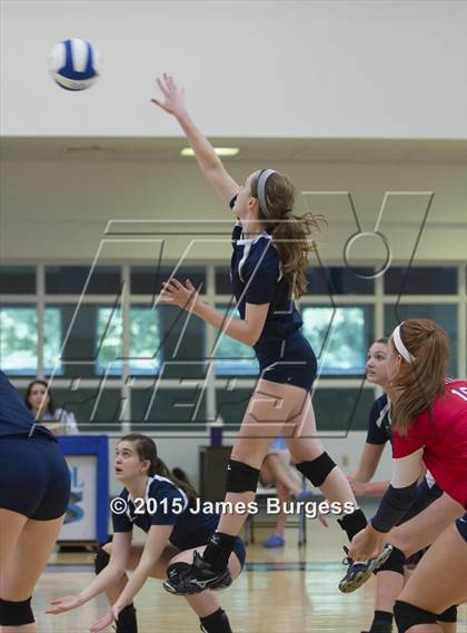 Thumbnail 1 in Girls Prep vs Brentwood Academy photogallery.