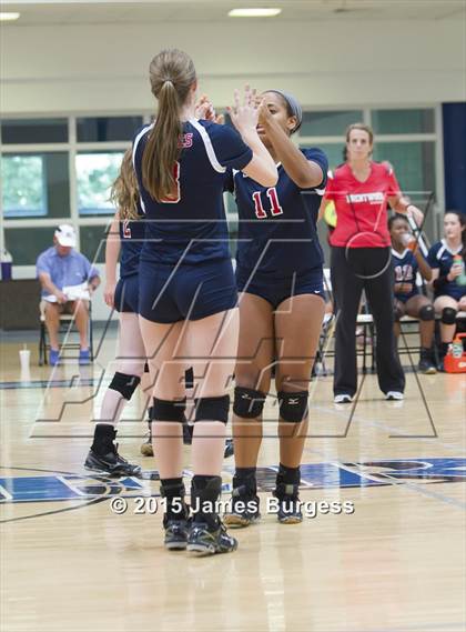 Thumbnail 3 in Girls Prep vs Brentwood Academy photogallery.