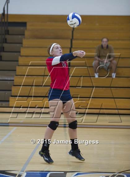 Thumbnail 2 in Girls Prep vs Brentwood Academy photogallery.