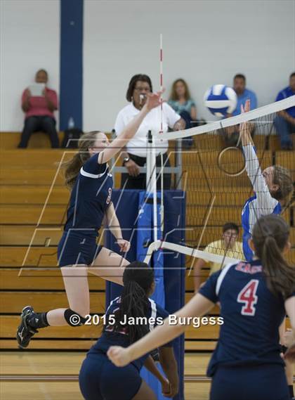 Thumbnail 3 in Girls Prep vs Brentwood Academy photogallery.