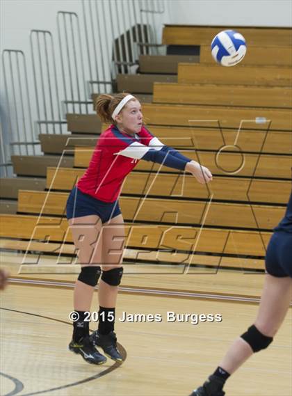 Thumbnail 2 in Girls Prep vs Brentwood Academy photogallery.