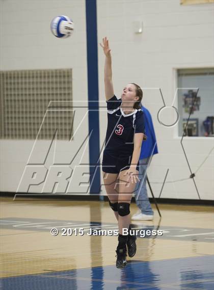 Thumbnail 2 in Girls Prep vs Brentwood Academy photogallery.