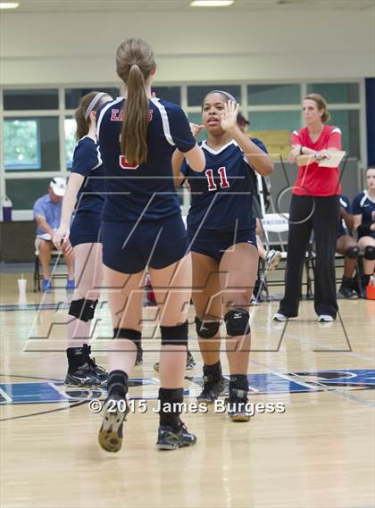 Thumbnail 2 in Girls Prep vs Brentwood Academy photogallery.
