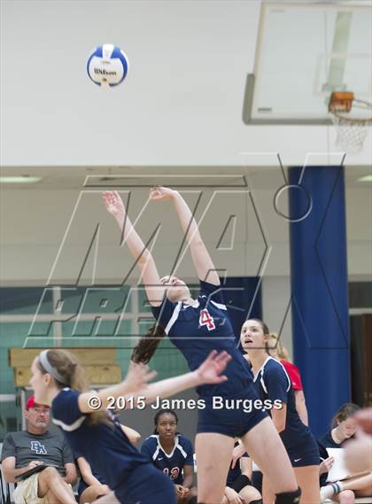 Thumbnail 1 in Girls Prep vs Brentwood Academy photogallery.