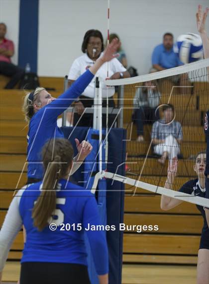 Thumbnail 1 in Girls Prep vs Brentwood Academy photogallery.