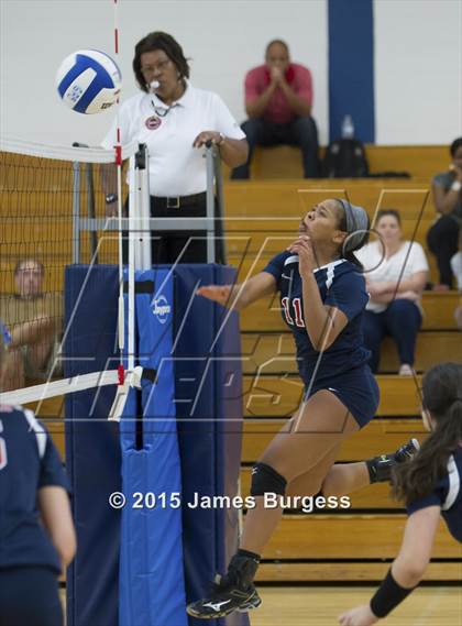Thumbnail 2 in Girls Prep vs Brentwood Academy photogallery.