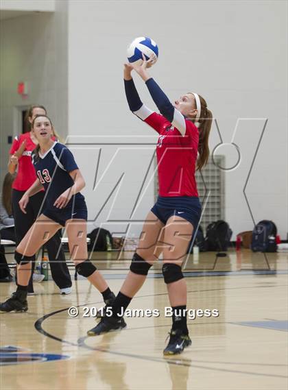 Thumbnail 2 in Girls Prep vs Brentwood Academy photogallery.