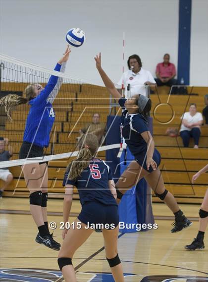 Thumbnail 1 in Girls Prep vs Brentwood Academy photogallery.