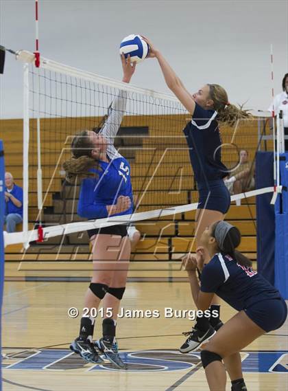 Thumbnail 2 in Girls Prep vs Brentwood Academy photogallery.