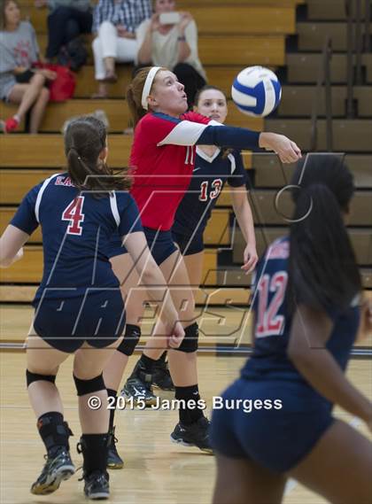 Thumbnail 3 in Girls Prep vs Brentwood Academy photogallery.