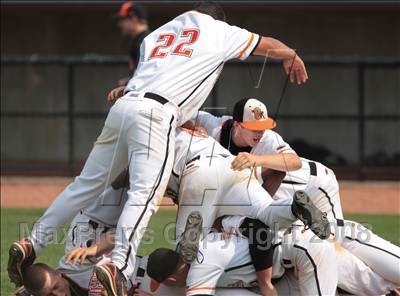 Thumbnail 1 in East Rutherford vs. Orange (NCHSAA 2A State Final - Game 2) photogallery.
