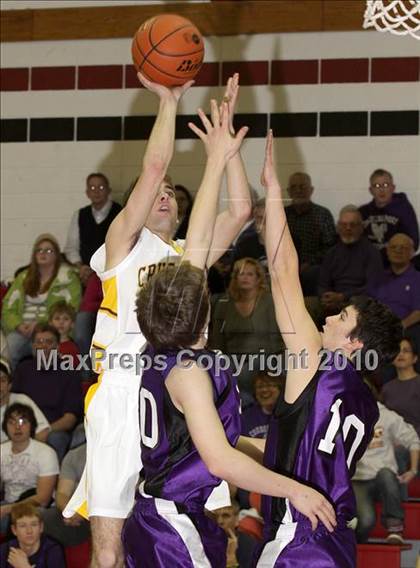 Thumbnail 1 in Elk County Catholic vs. Coudersport (District 9 Class A Semifinal)  photogallery.