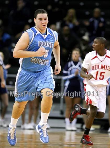 Thumbnail 1 in Holmes vs. Boone County (KHSAA Ninth Region Quarterfinal) photogallery.