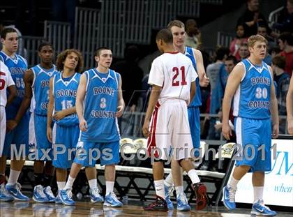 Thumbnail 2 in Holmes vs. Boone County (KHSAA Ninth Region Quarterfinal) photogallery.